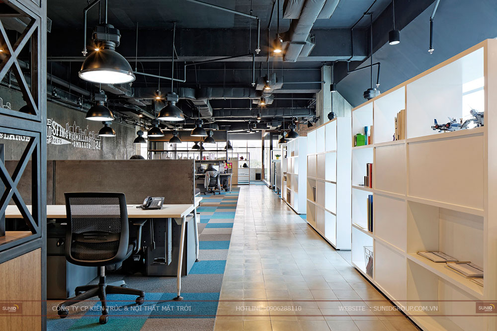Thiết kế nội thất văn phòng giúp phát triển óc sáng tạo tối đa