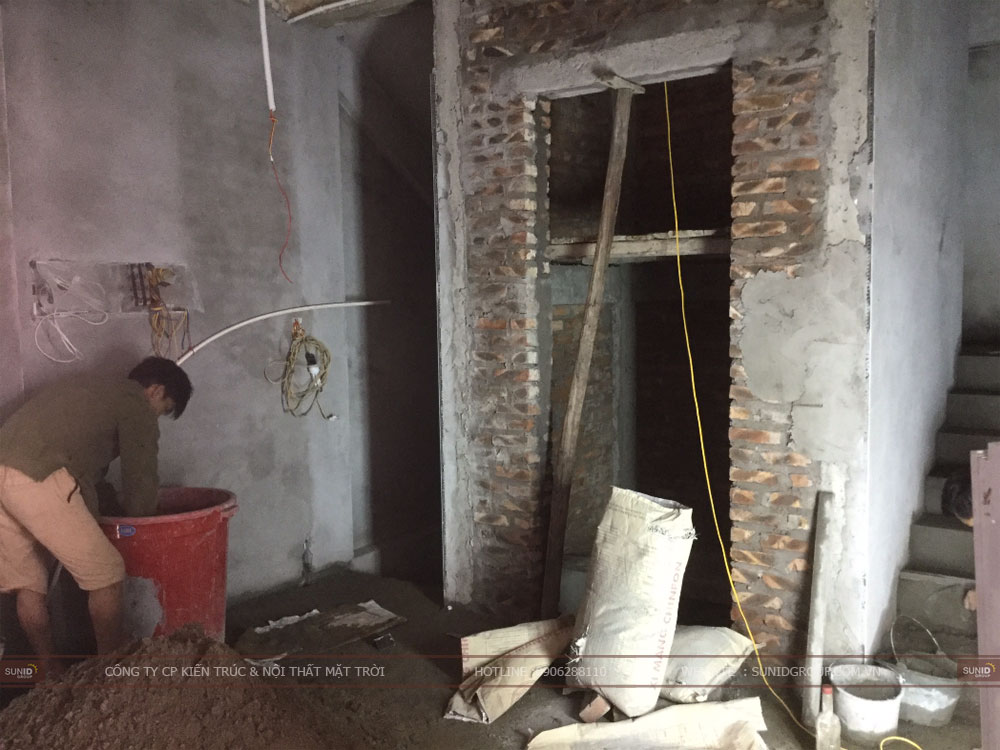 Dịch vụ hoàn thiện nhà xây thô liền kề tại Hà Nội