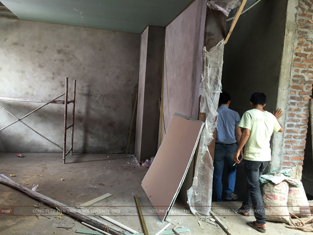 Dịch vụ hoàn thiện nhà xây thô liền kề tại Hà Nội