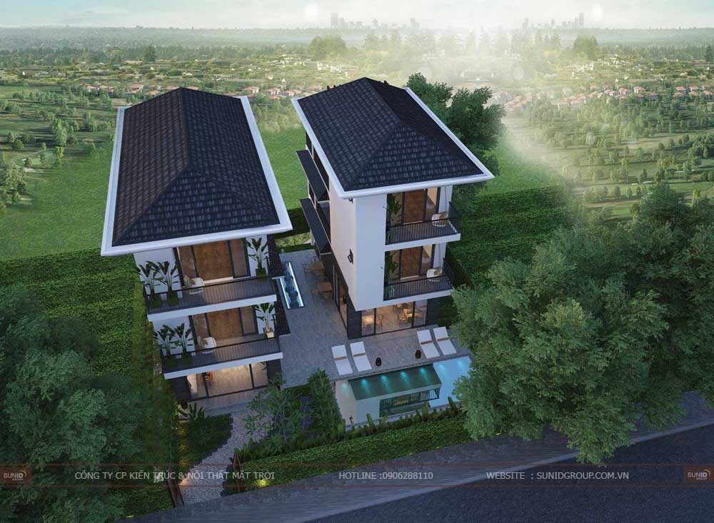 Thiết kế thi công biệt thự tại Bắc Ninh