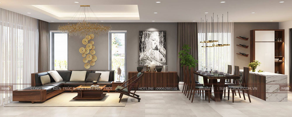 Thiết kế nội thất chung cư Hải Đăng Mon City