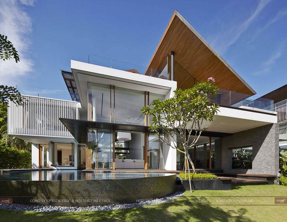Thiết kế kiến trúc và nội thất biệt thự Sóc Sơn – Hà Nội anh Tuấn