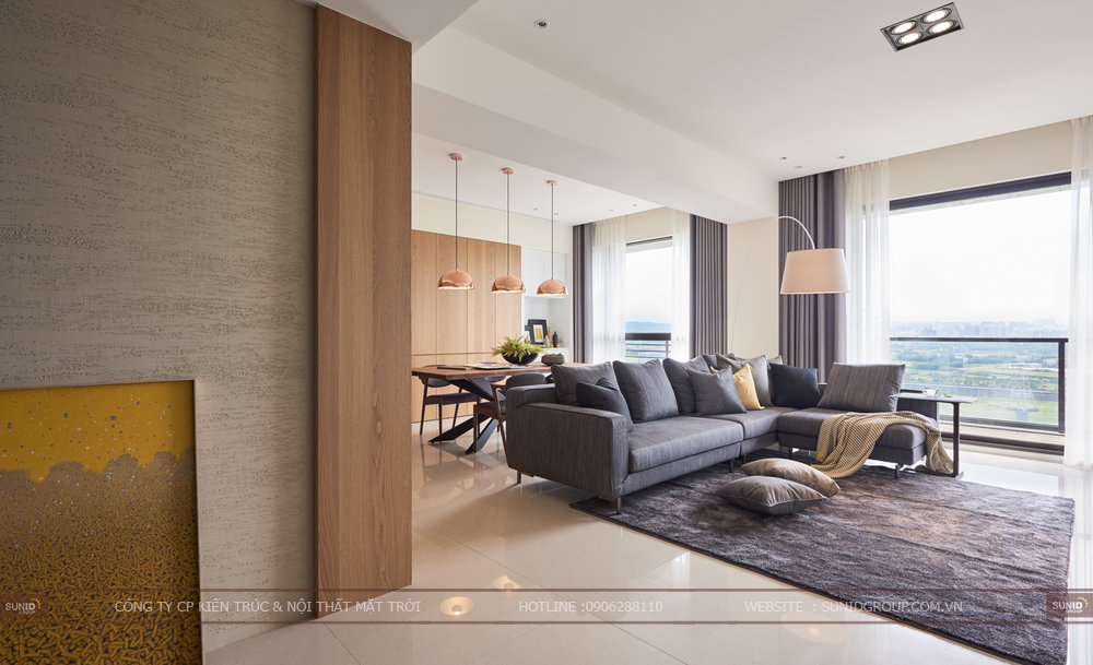 Thiết kế thi công nội thất chung cư  HongKong Tower quận Đống Đa