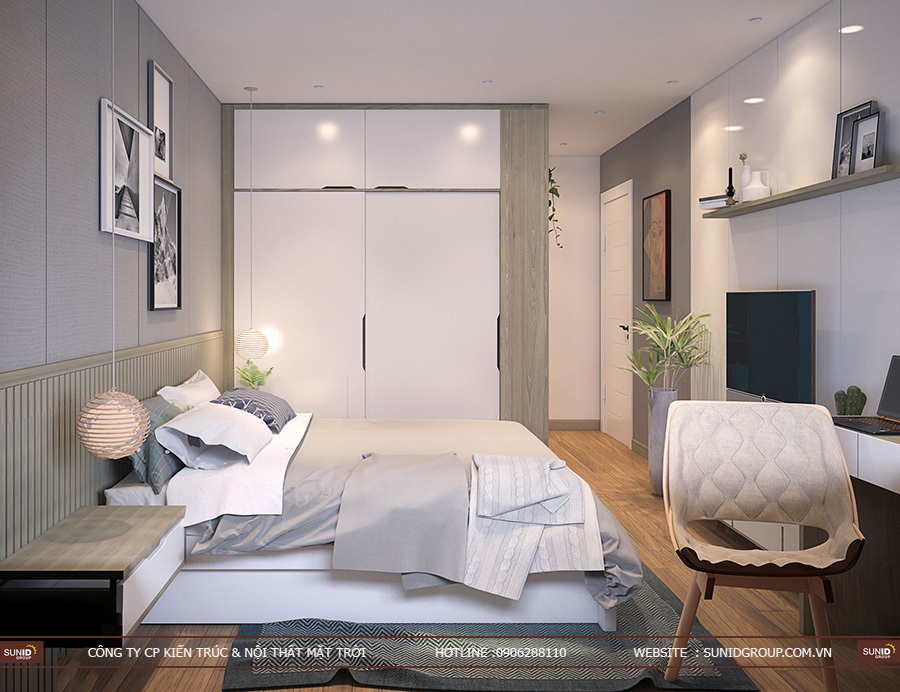 Thiết kế nội thất chung cư Goldseason 47 Nguyễn Tuân