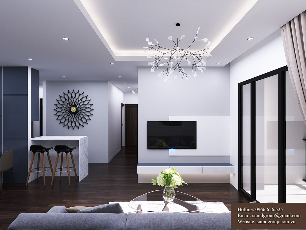 Thiết kế nội thất chung cư rẻ đẹp tại Hà Nội